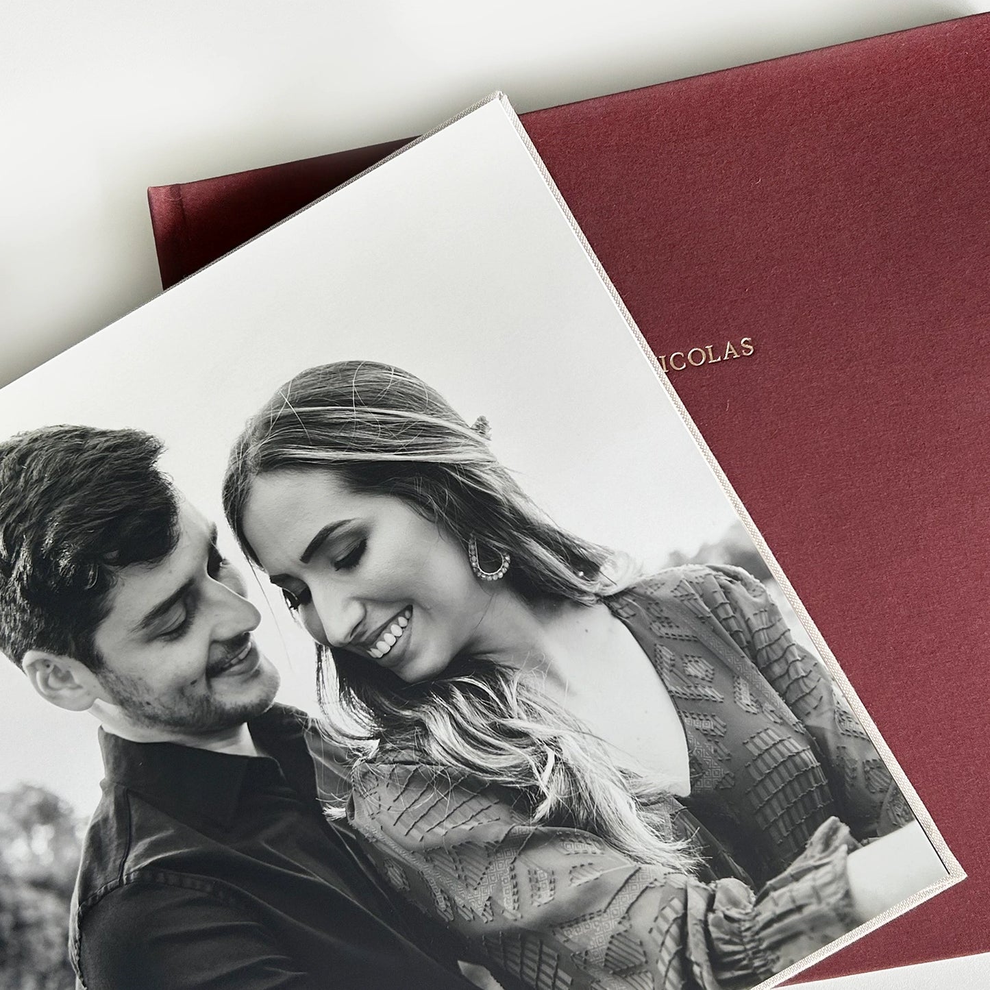 Album rigide tissu 30x45 horizontal