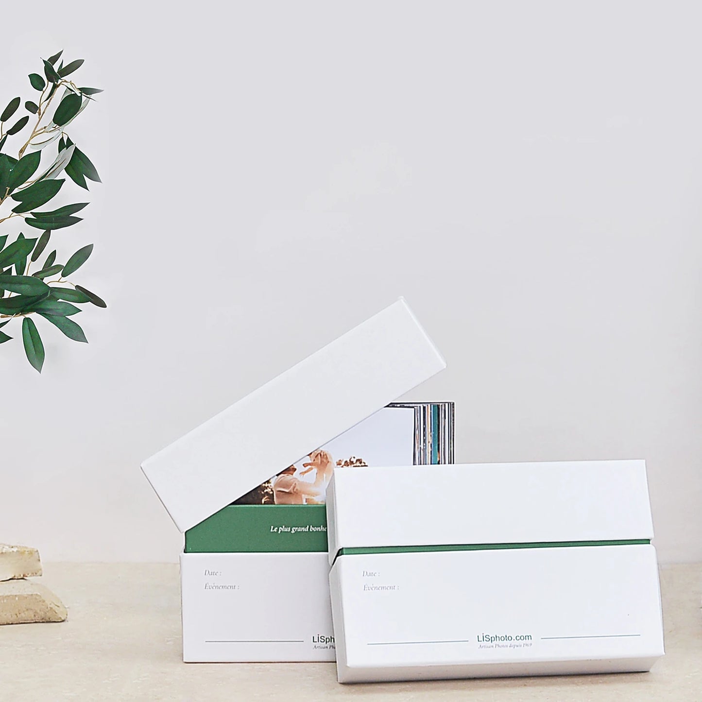 Coffret mémoire photo