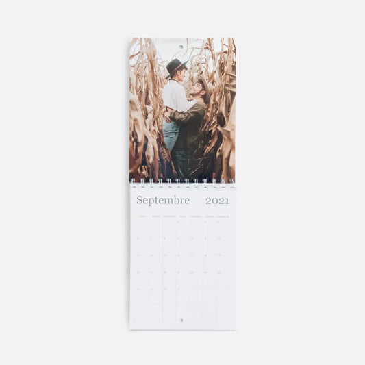 Calendrier recto/verso mural 15x20 vertical