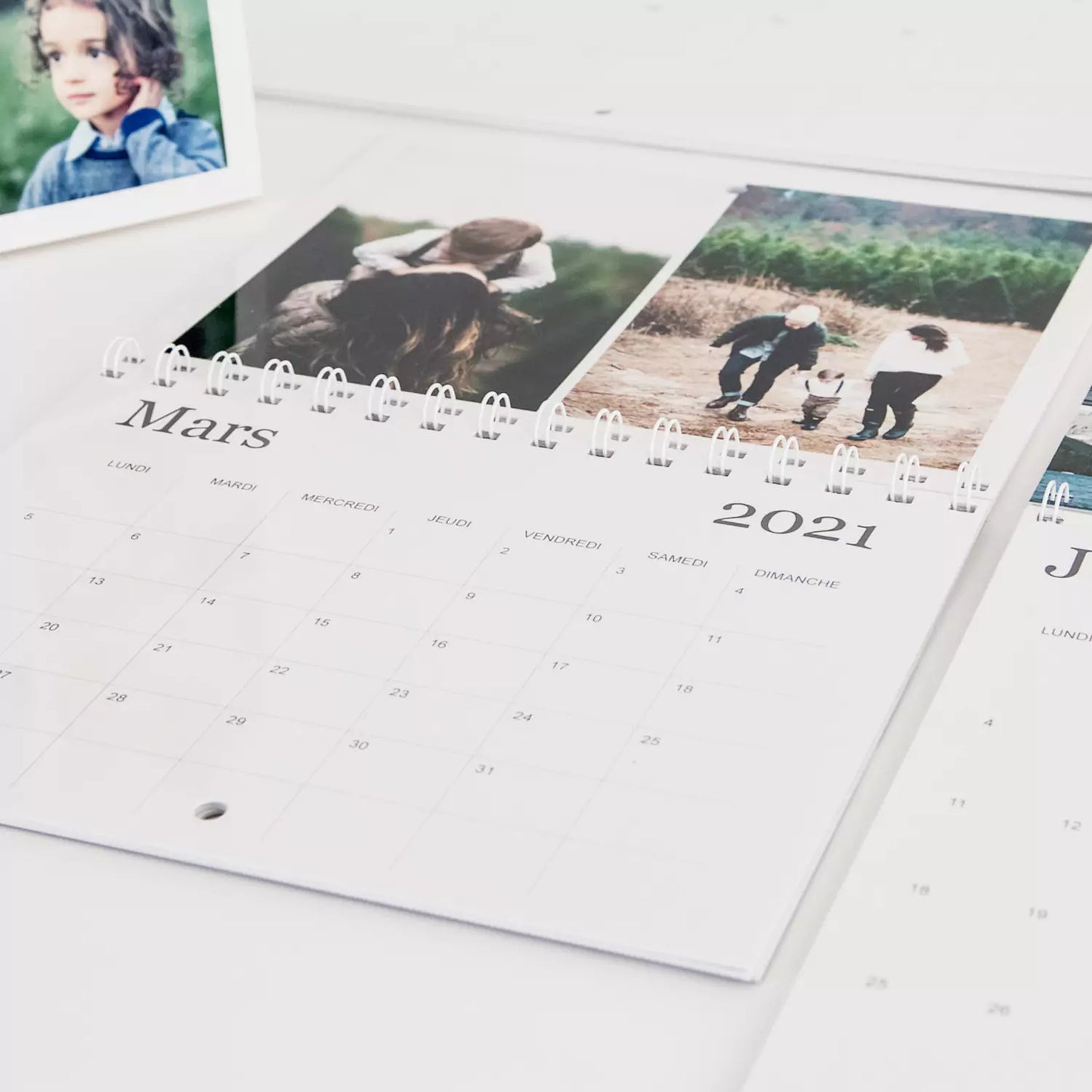Calendrier recto/verso mural 15x20 horizontal