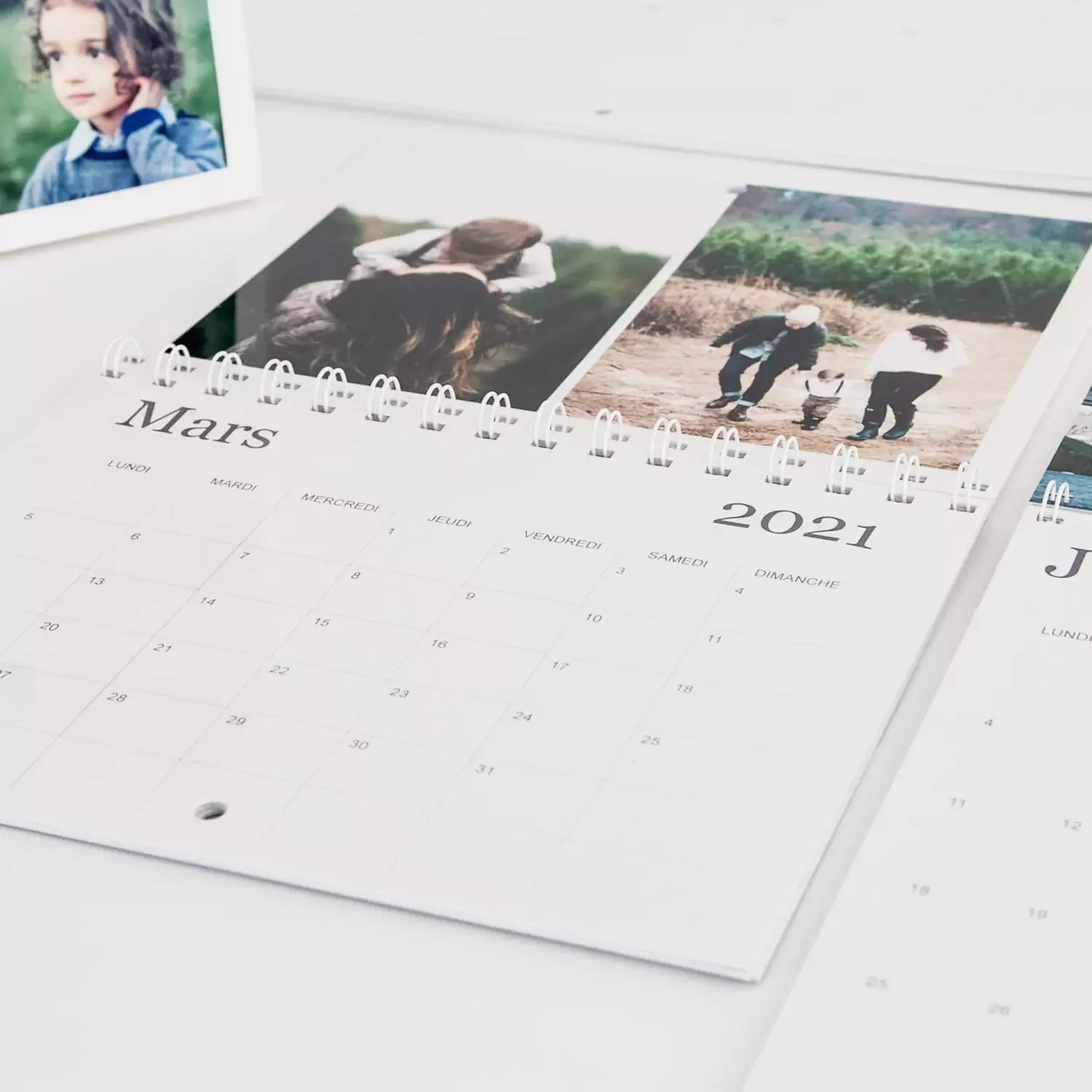 Calendrier recto/verso mural 15x20 vertical
