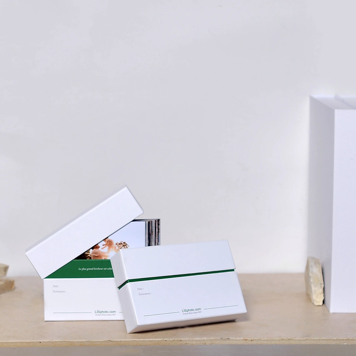 Coffret mémoire photo