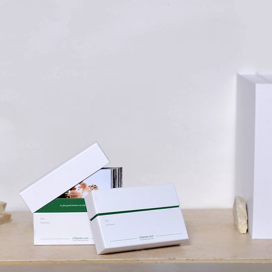 Coffret mémoire photo