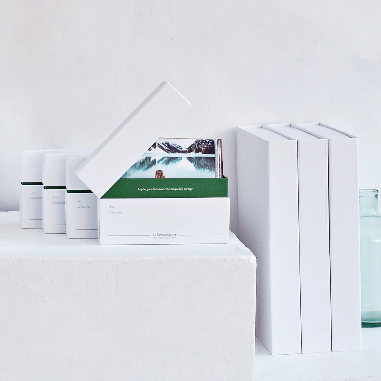 Coffret mémoire photo