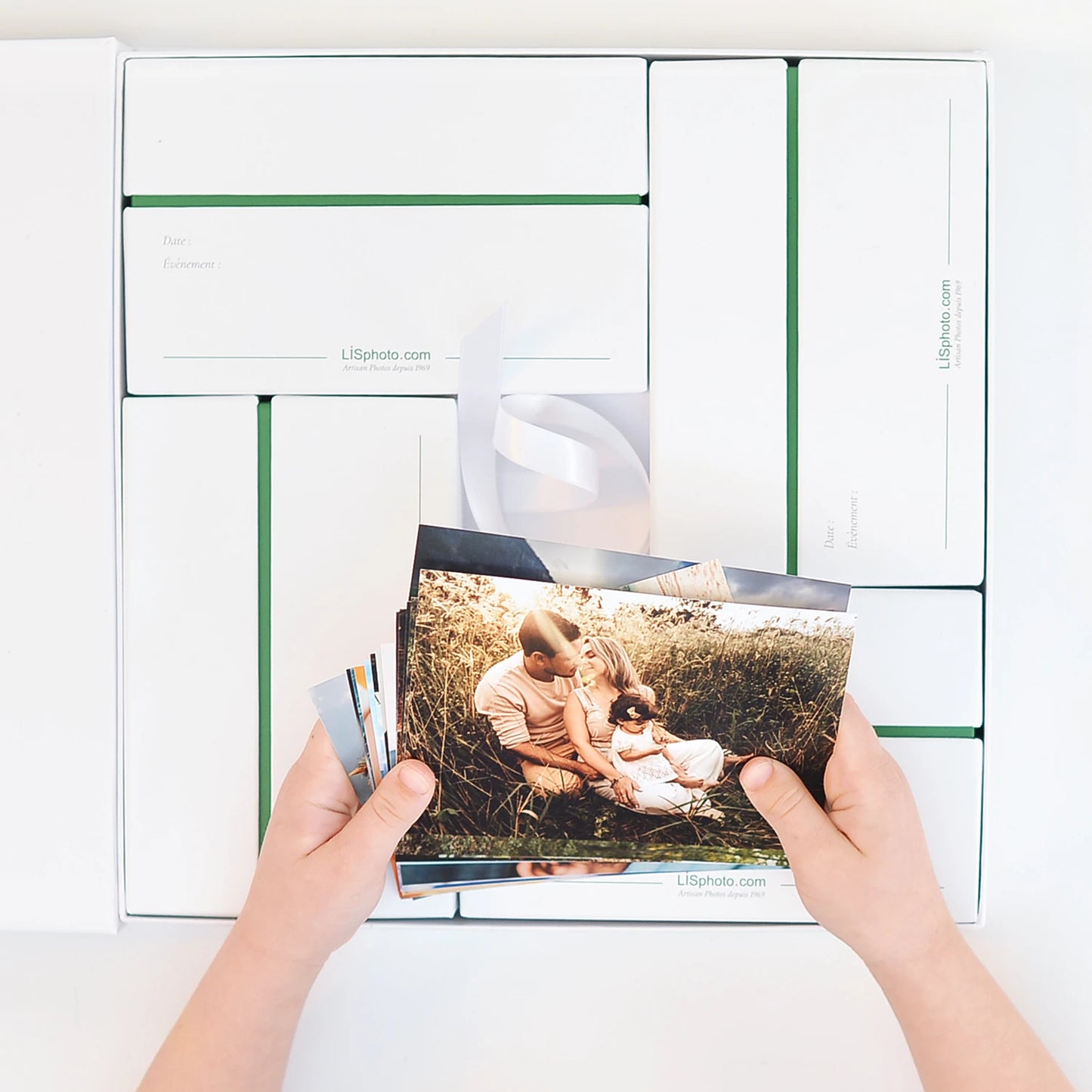 Coffret mémoire photo