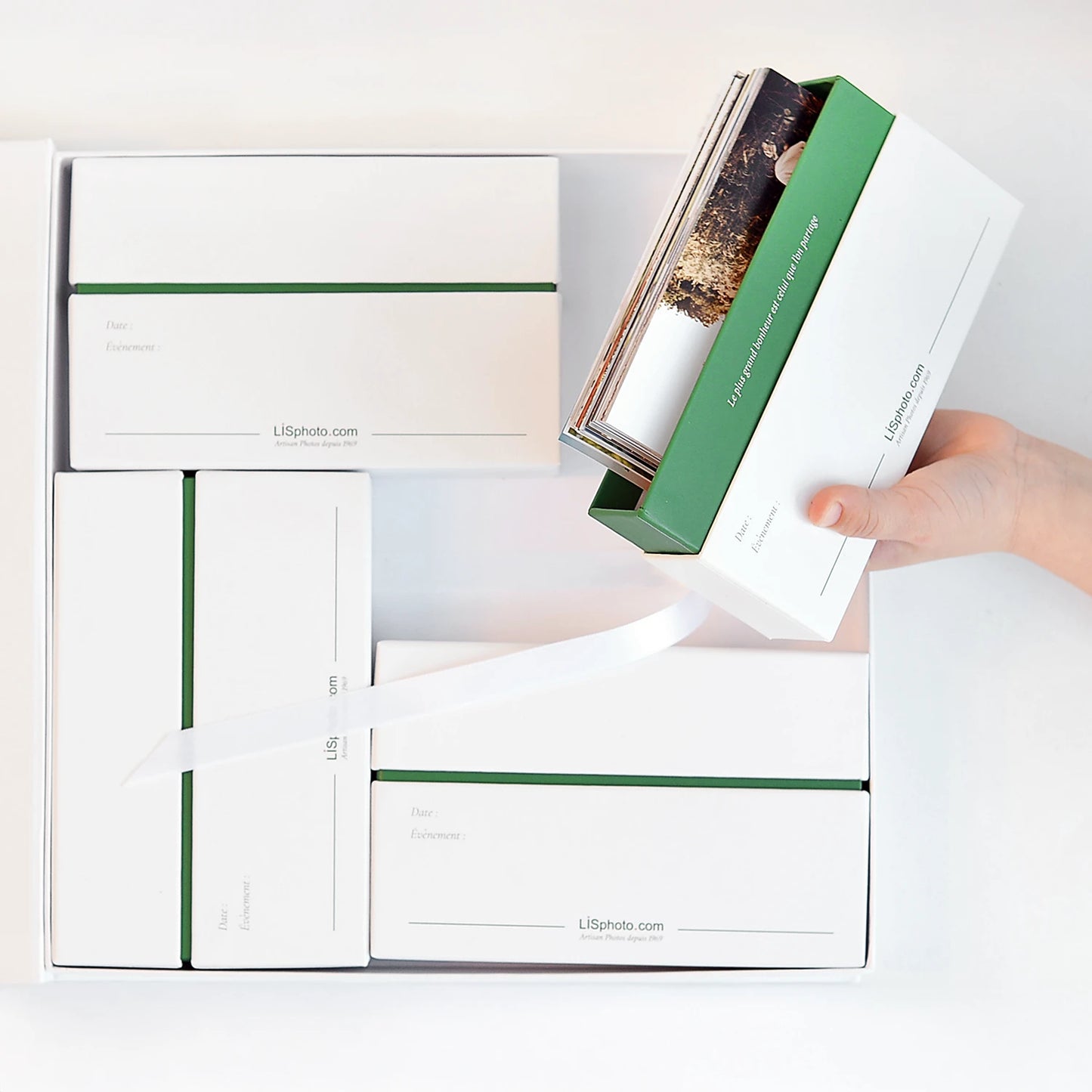 Coffret mémoire photo
